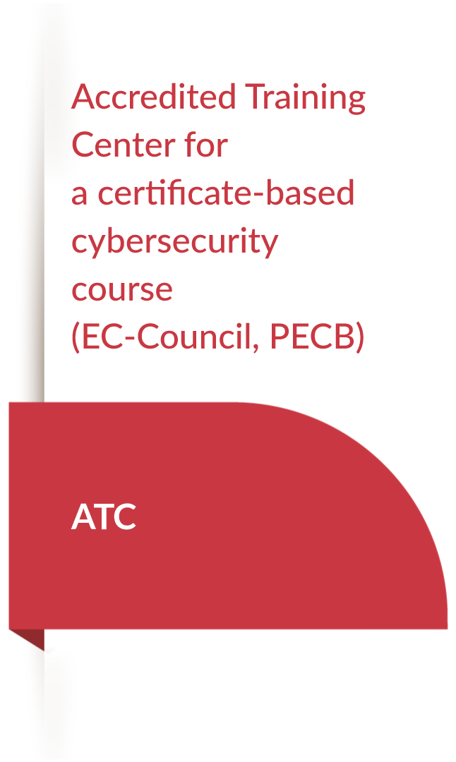 accredited training center for a certificate-based cybersecurity course (EC-council,PECB) ATC